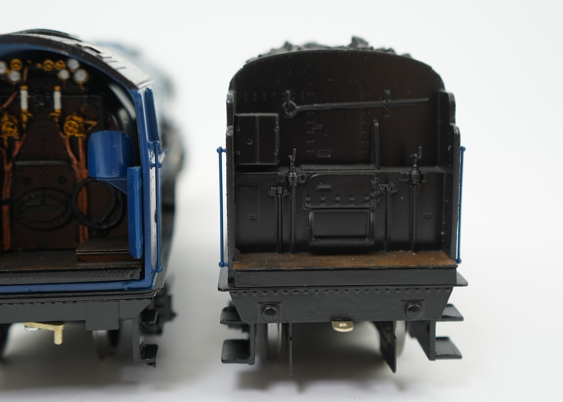 An 0 Gauge DJH Models model of BR Peppercorn Class A1, North British 60161, 4-6-2 tender locomotive, powered for two rail operation.
